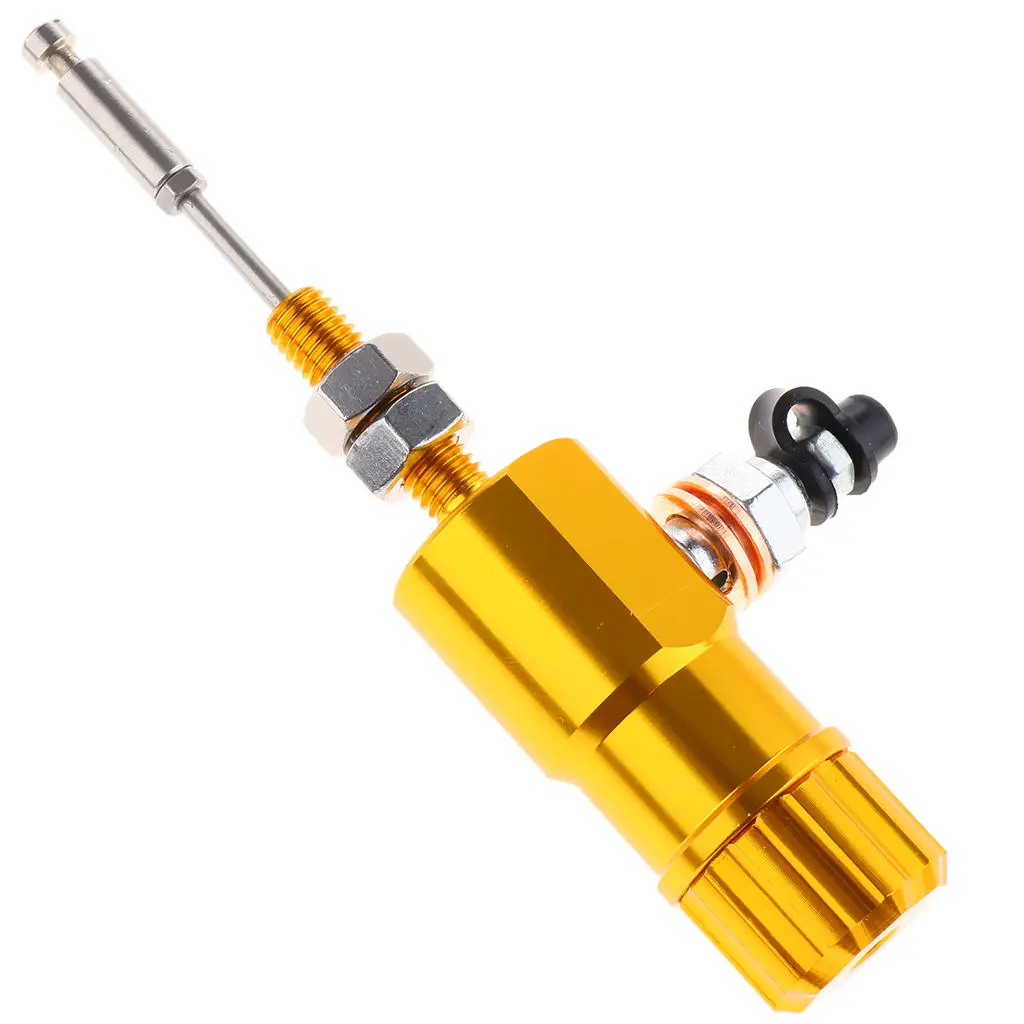 

Universal Motorbike Hydraulic Clutch Master Cylinder Rod Brake Pump Golden,140x50x25mm