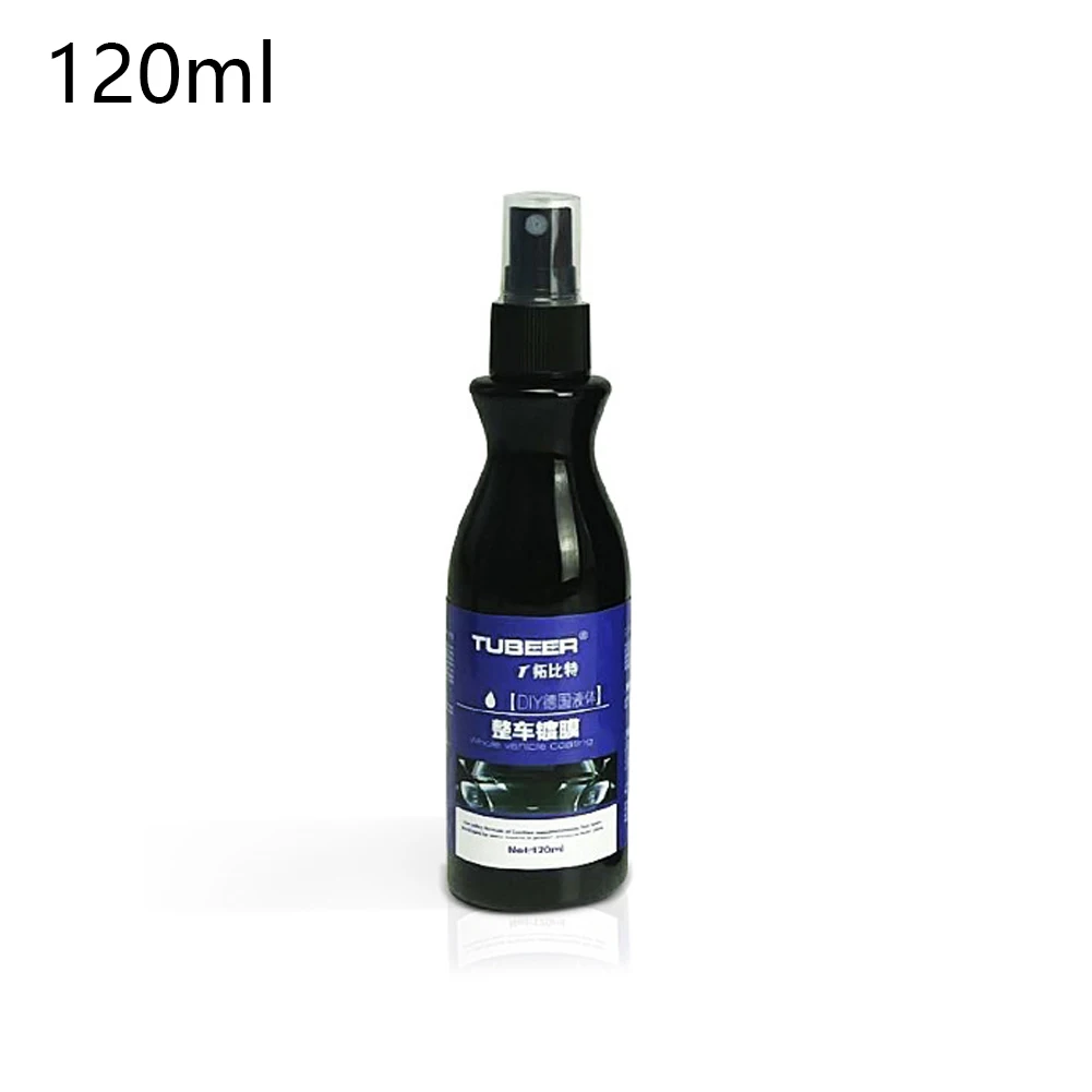 120ml 120/300/500 мл Nano автомобиль окрашенный воск автомобиля Опрыскивание нанесения покрытий роспись покрытие полировка распыления по уходу за автомобилем гидрофобное нано-наружных осветительных приборов - Цвет: 120ml