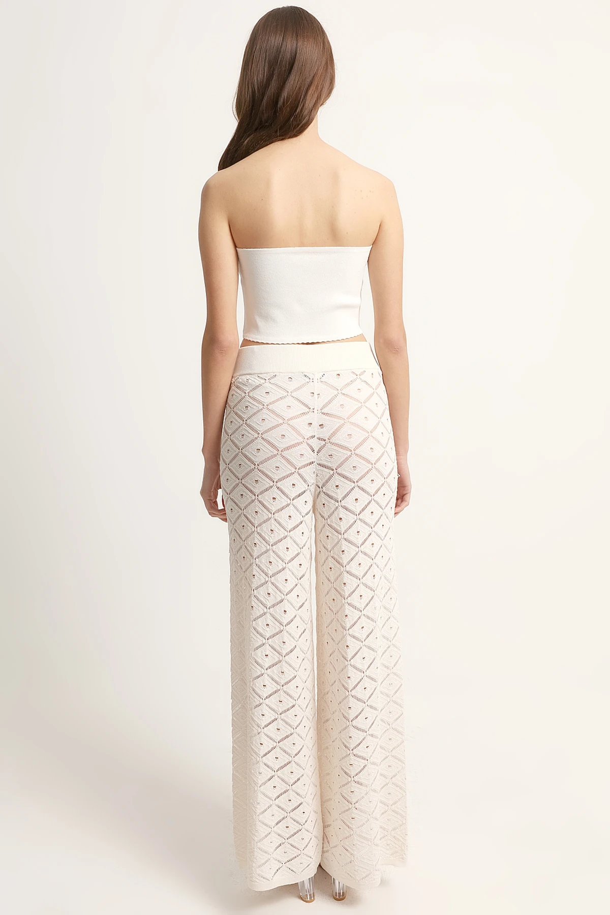 CELLULAR KNITWEAR PANTS