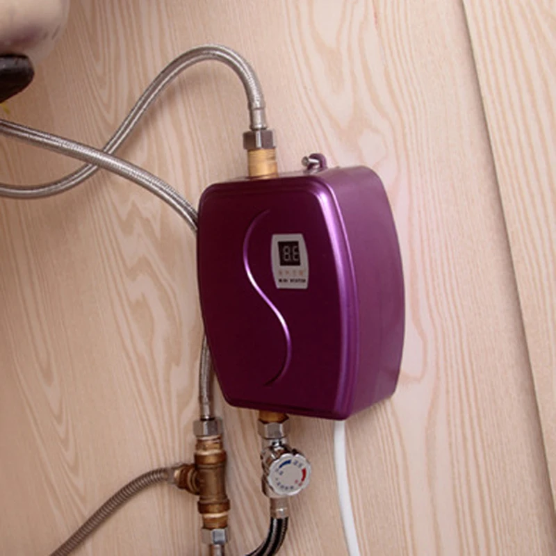 Мгновенный кухонный водонагреватель Электрический смеситель воды XY-FB Быстрое