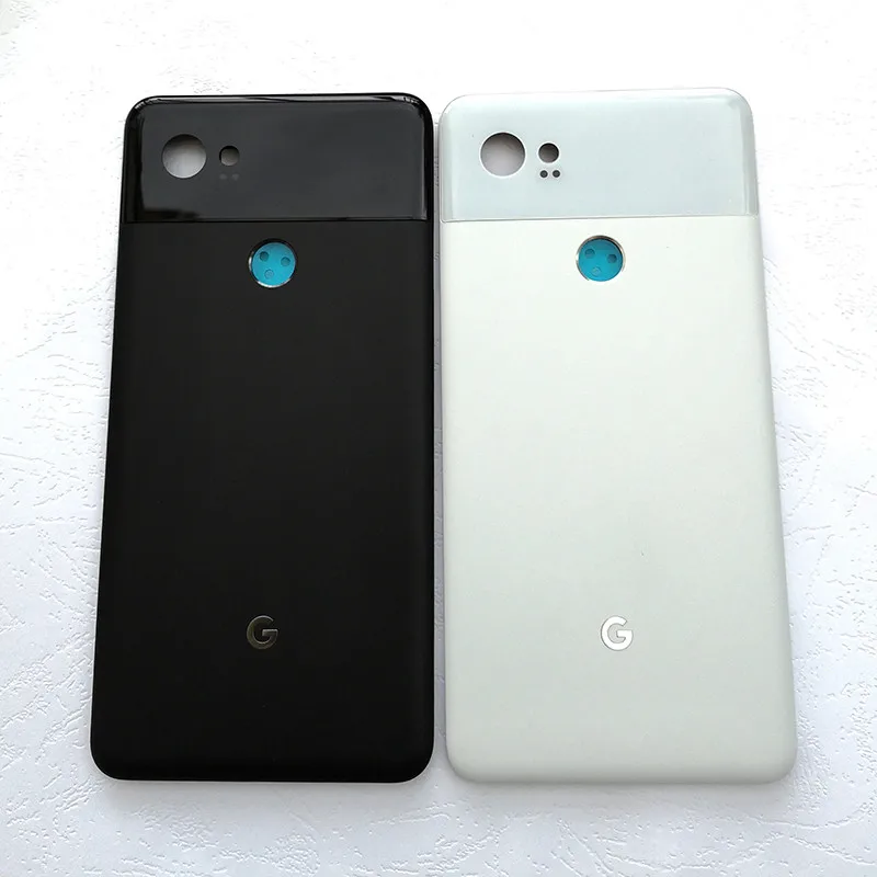 Задняя крышка для Google Pixel 2 / Pixel2 XL Оригинальный Корпус задняя дверь ремонт сменный