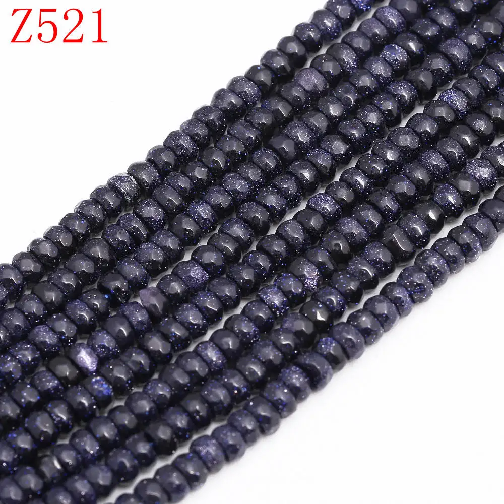 Blue sandstone Yumten круглые блестящие малахитовые бусины 5 мм* 8 мм бусины DIY бирюзовый агат украшение из розового кварца ручной работы натуральные аксессуары натуральные камни бисер для бисероплетения - Цвет: Blue sandstone
