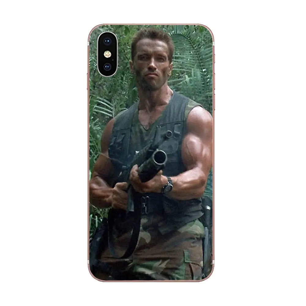 Арнольд шварценеггерный корпус силиконовый чехол для Xiaomi Redmi Note 8 8A 8T 10 K30 5G Pro Motorola