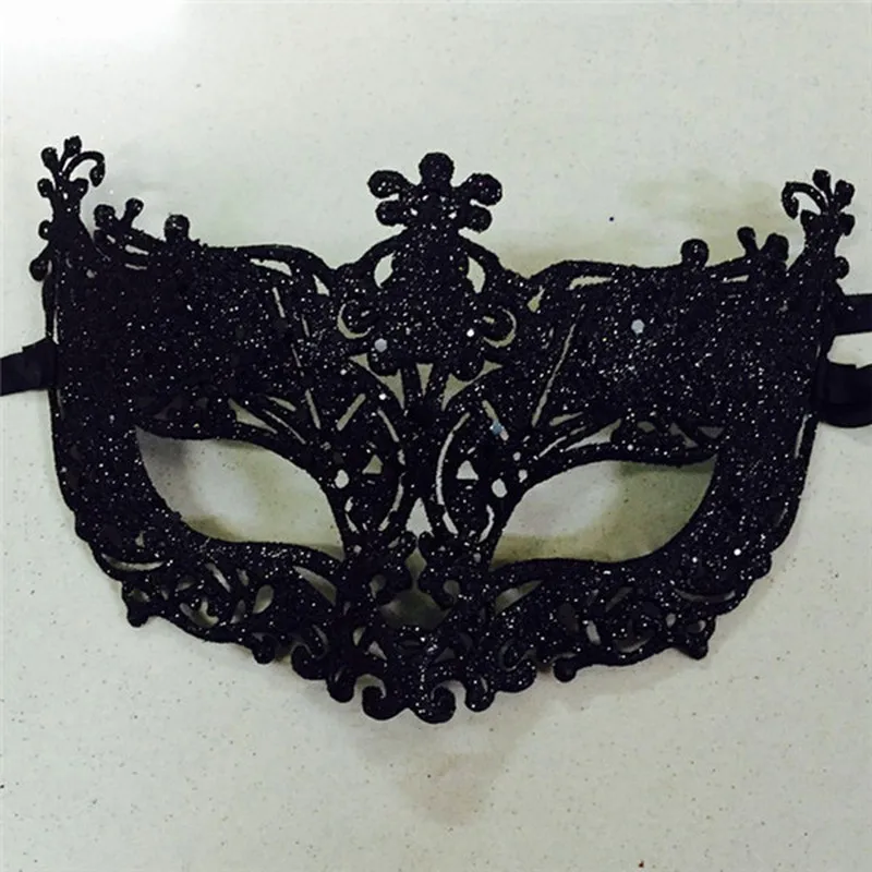 Christmas Party Ball Princess Venice Mask Gifts for Women Halloween Masquerade Performance Half Face Fox Sequin Lace | Дом и сад