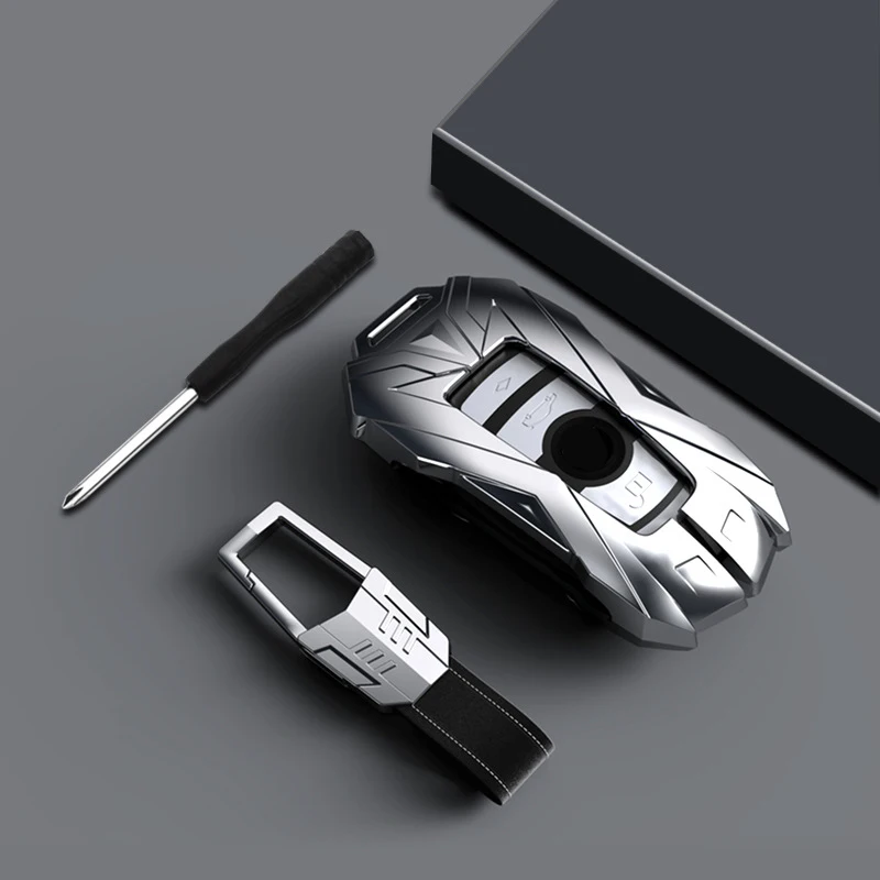 

Чехол для автомобильного ключа из цинкового сплава, чехол для BMW X1, X3, X5, X6 Series, 1, 2, 5, 7, F15, F16, E53, E70, E39, F10, F30, G30