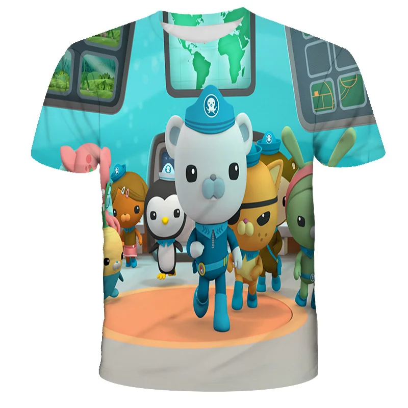 

Neue T-Shirt-Oktonaut Kinderkleider Cartoon Spiel Kinder Kleidung Sommertop