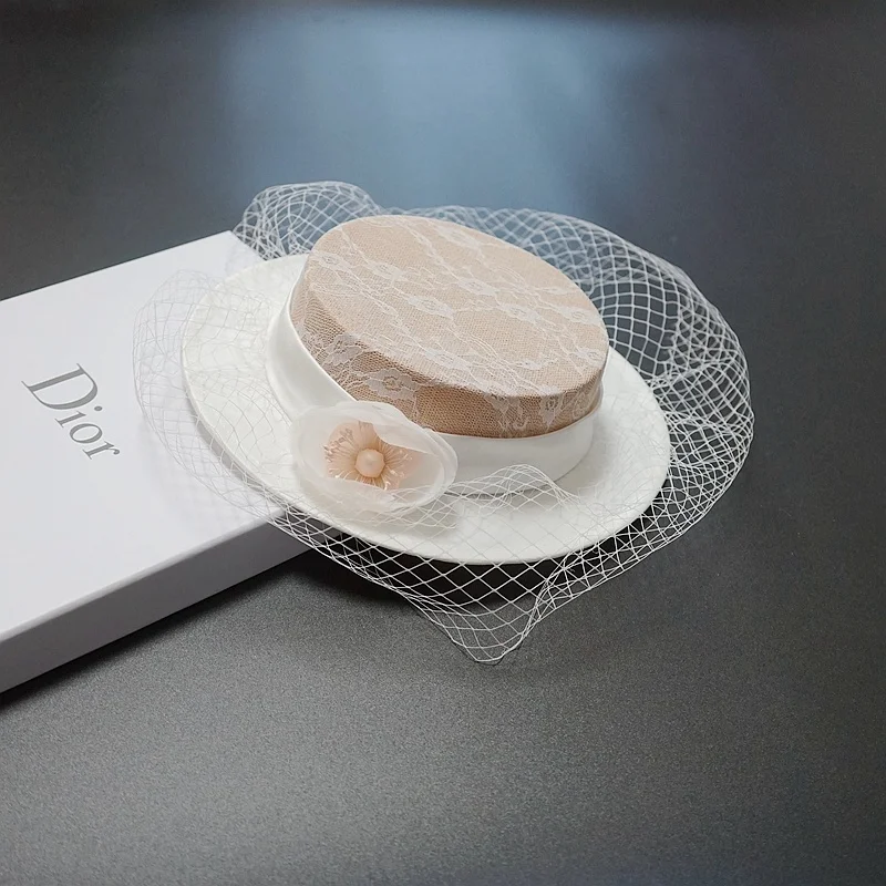 

Ladies Fascinators Millinery Hat Party Wedding Sinamay Hat Wide Brim Fedora Kentucky Derby Headpiece Church Hair Accessories