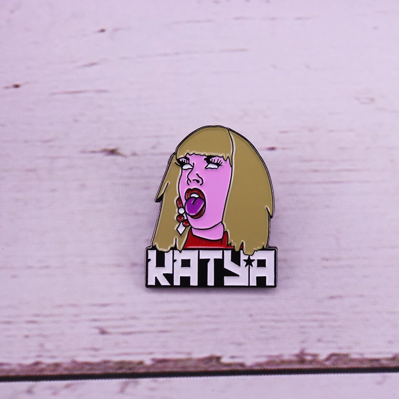 Katya pin Super Star from Rupaul's Drag Race enamel | Украшения и аксессуары