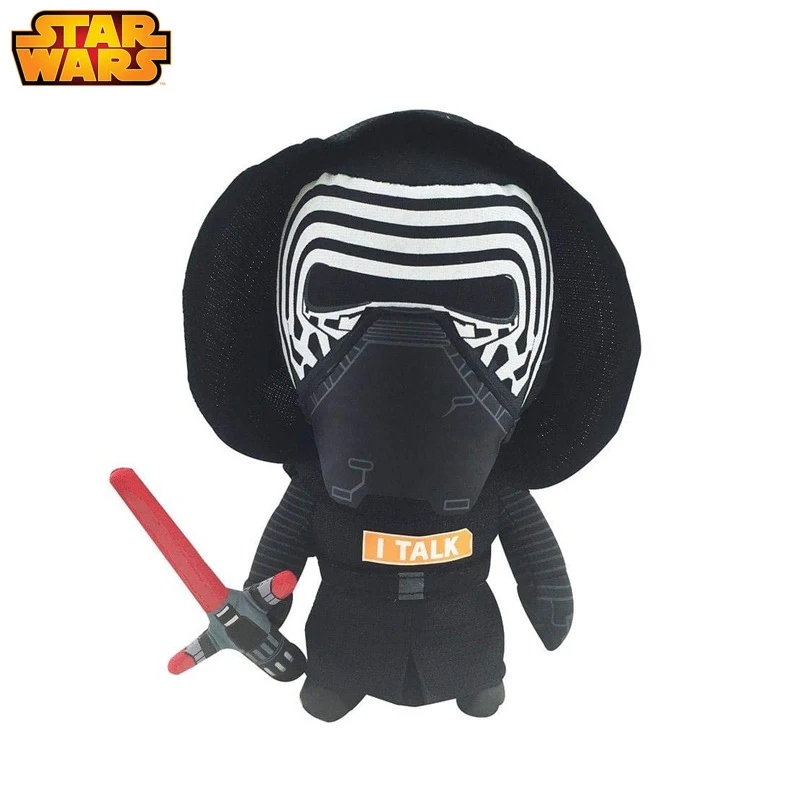 Звездные войны плюшевые мягкие игрушки Starwars фаршированная говорящая фигура Дарт