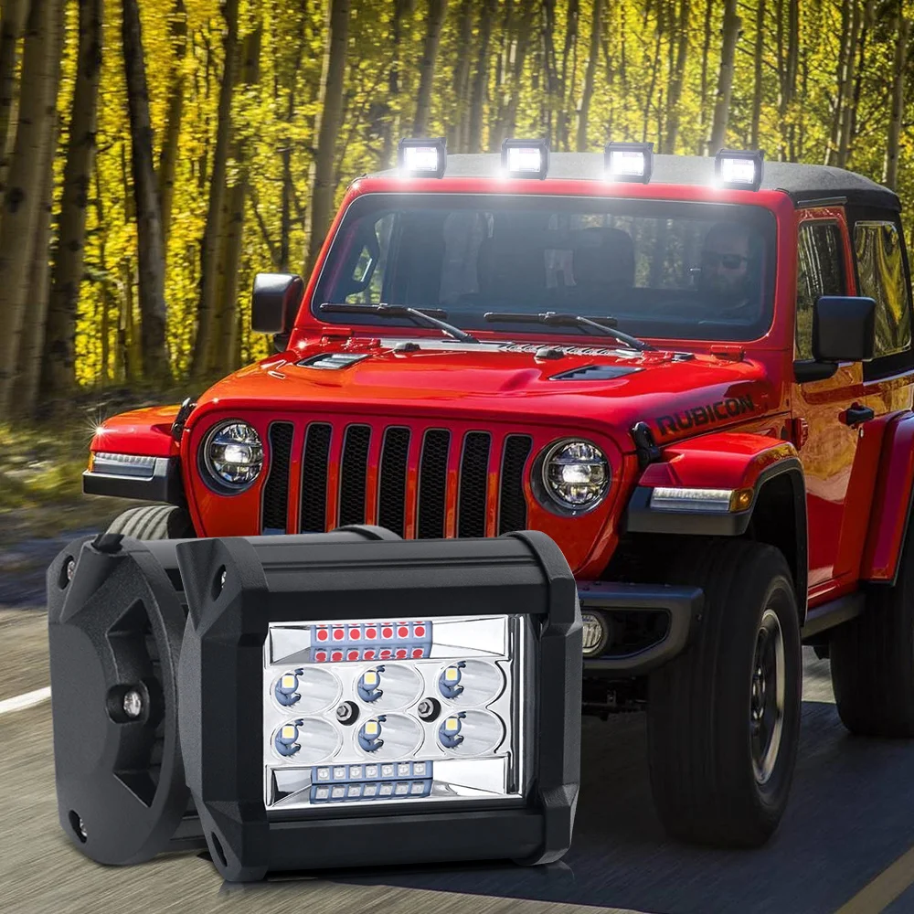 4 дюйма 60 Вт 20 светодиодов комбинированный прожектор для внедорожника точечный