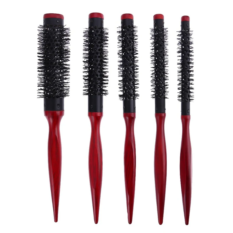 

1PC Roller Round Hair Brush Massage Comb DIY Hairstyle Cuspidal Handle Detangle Hair Comb Hairbrush Styling Tool Hair Brush