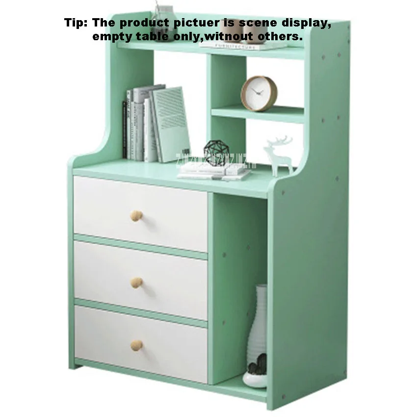 Простой современный прикроватный шкаф маленький с выдвижным ящиком для хранения