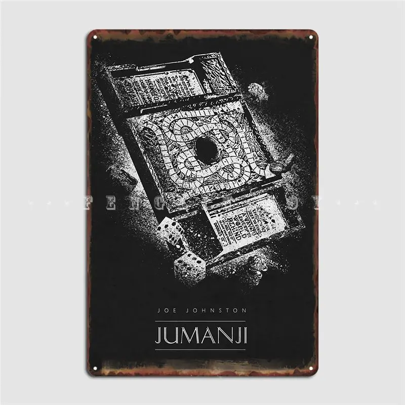 Металлический знак Jumanji настенный паб кинотеатр индивидуальный фотопостер