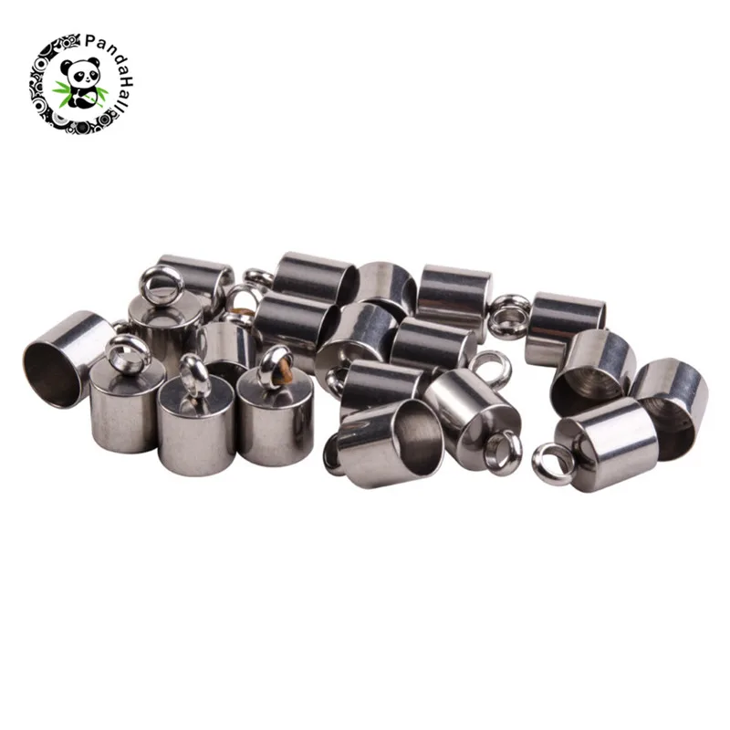 Концевые шнуры pandahall из нержавеющей стали 304 для ювелирных изделий браслетов