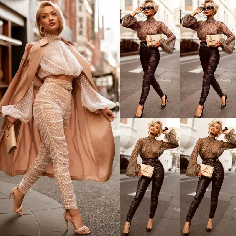 Шифоновые блузки для женщин осень 2019 модная белая рубашка с длинным рукавом и