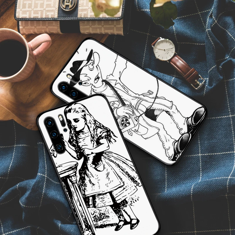 Для huawei P8 P9 Mini P10 P20 2019 P30 LITE для P Smart Z 2018 Pro Чехол телефона чехол мультяшный Ретро