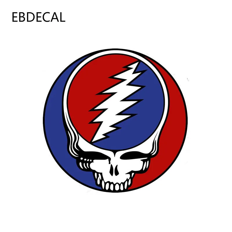 Ebdeckle Grateful Dead Skull авто машина бампер окно настенные переводные наклейки для