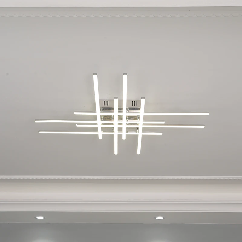 

Chrome plating ceiling led ceiling lights for living room lighting bedroom study restaurant kitchen led ceiling lamps ac110V220V