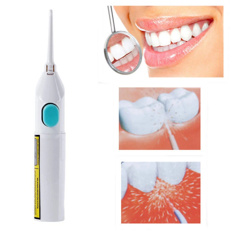 электрическая зубная щетка и зубной имплант