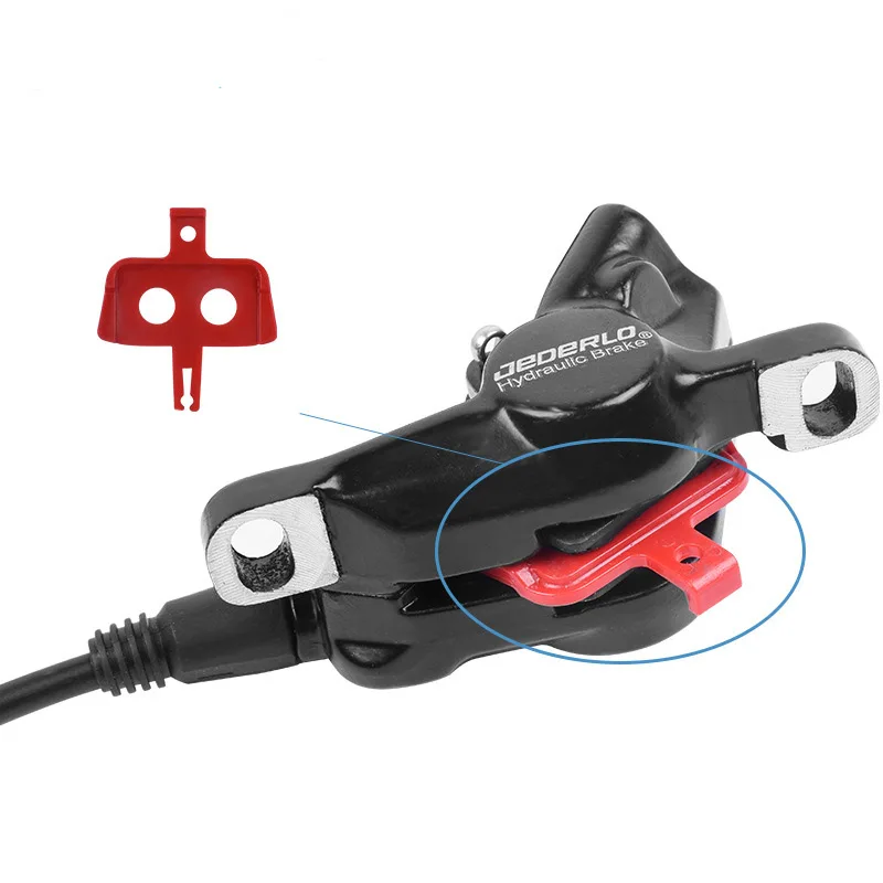Тормоз велосипедный горный mtb дисковый гидравлический 750мм 1350мм лево право управление передний задний с накладками.