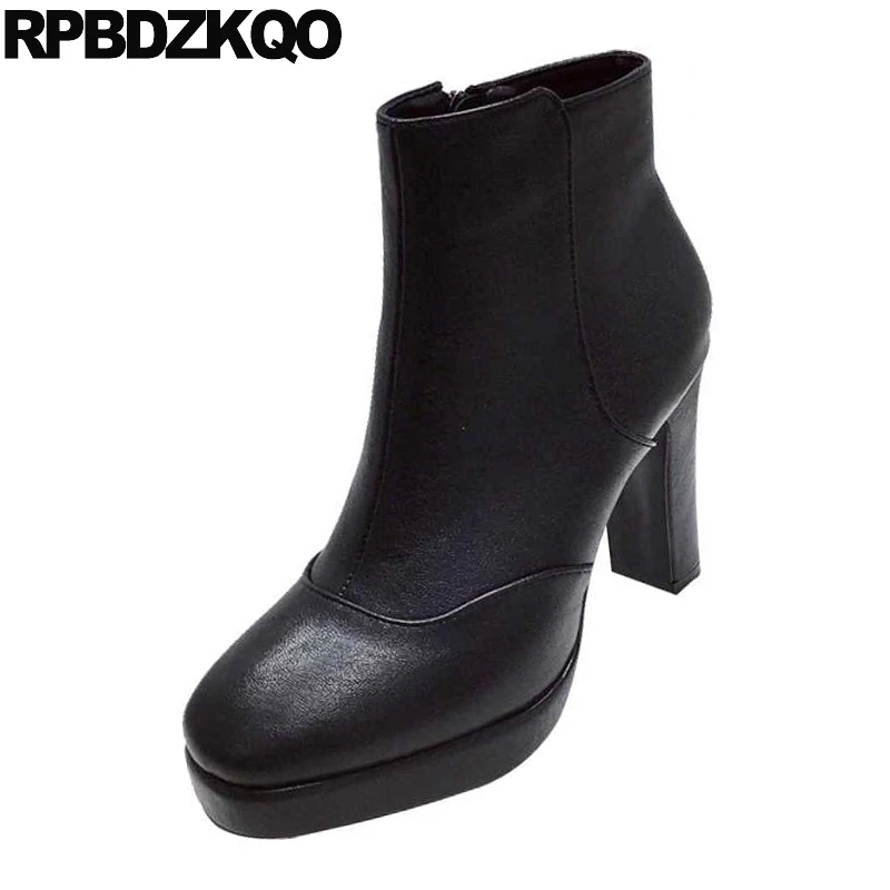 Фетиш зимняя обувь на очень высоком каблуке украшенные стразами Женские меховые