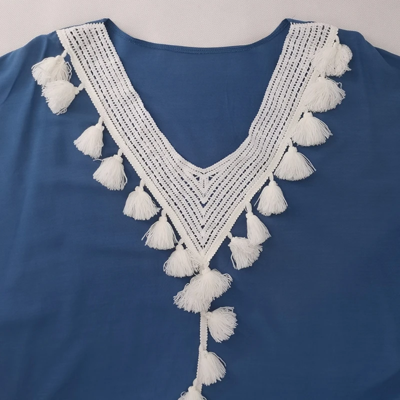 Женский Арабский исламский Дубай Кафтан с рукавом до локтя сексуальный глубокий