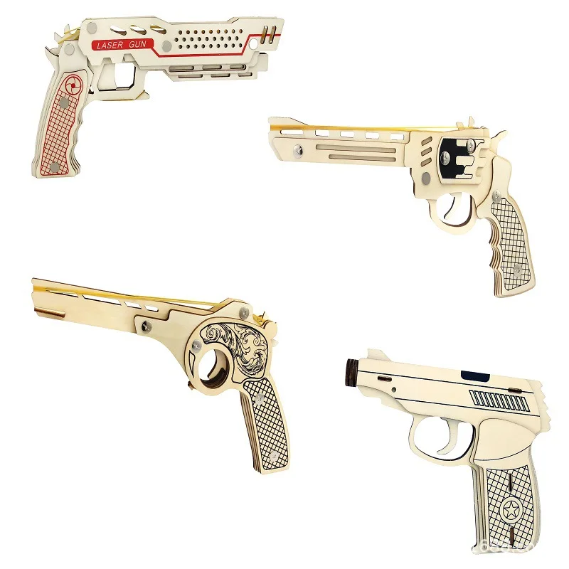 Объемная деревянная сборка большая головоломка модель для взрослых и детей DIY