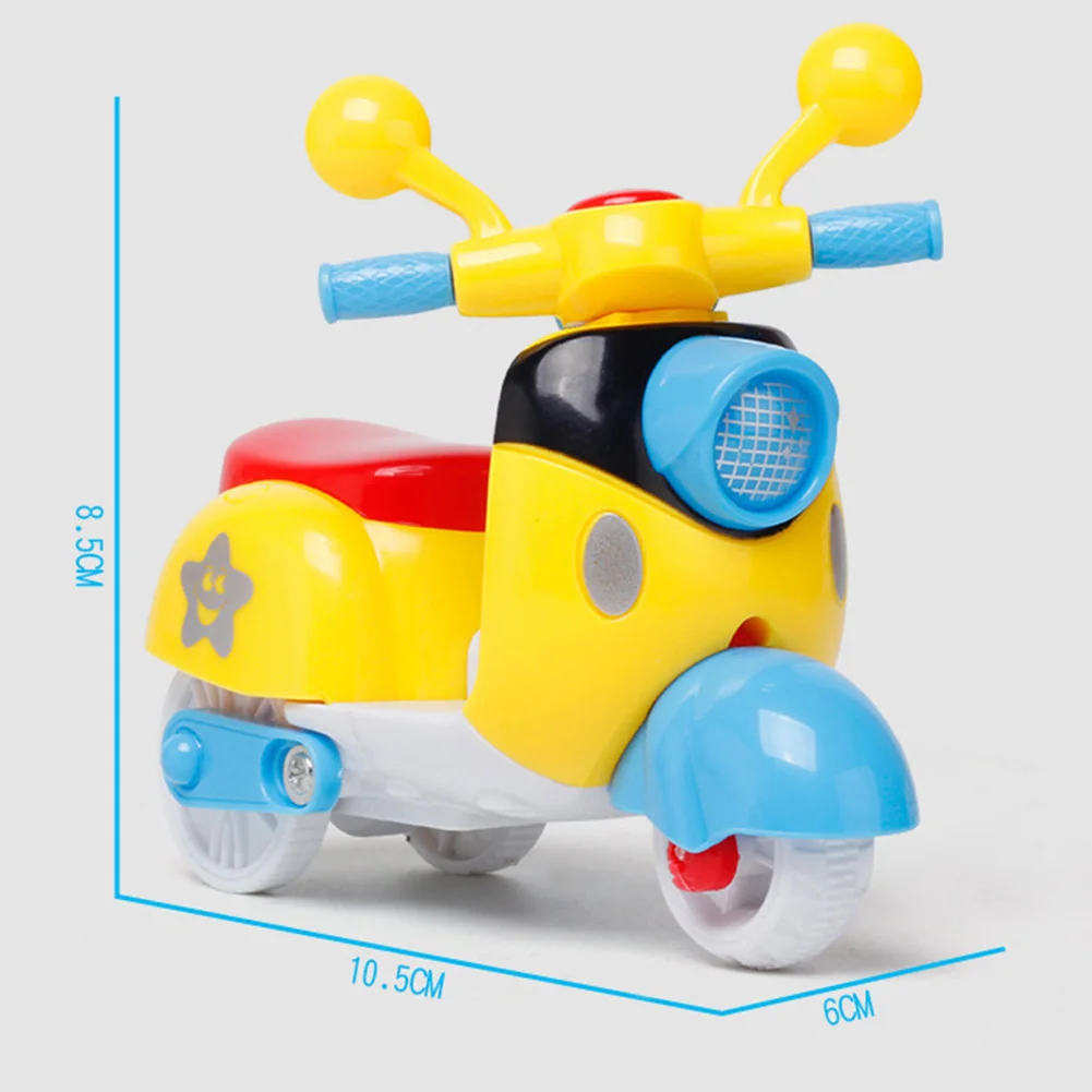 Cartoon Cute Mini Inertia Motorcycle Model Children Kids Simulation Motorbike Early Learning Educational Toys Gifts |