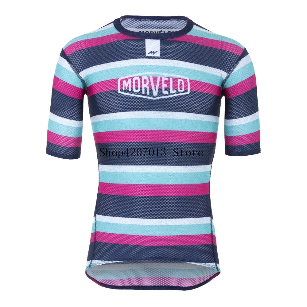 Pro Team morvelo Сверхлегкая сетчатая ткань для велоспорта базовый слой дорожный MTB
