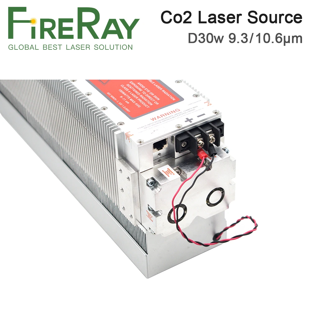 Лазерный модуль FireRay DAVI CO2 RF 30 Вт 10 6 мкм металлическая Co2 лазерная трубка для