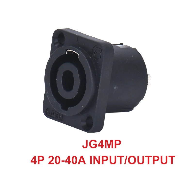 3/4 контактов PowerCon 20/40A 250 В аудиокабель штекер и гнездо для панели динамиков