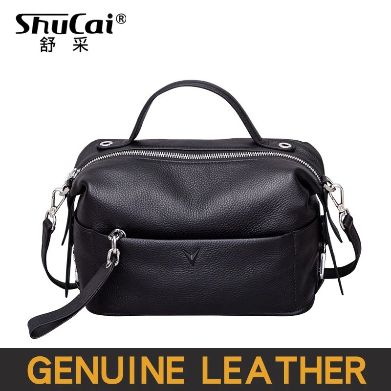 Женская сумка из натуральной кожи Новая модная женская мессенджер маленькая