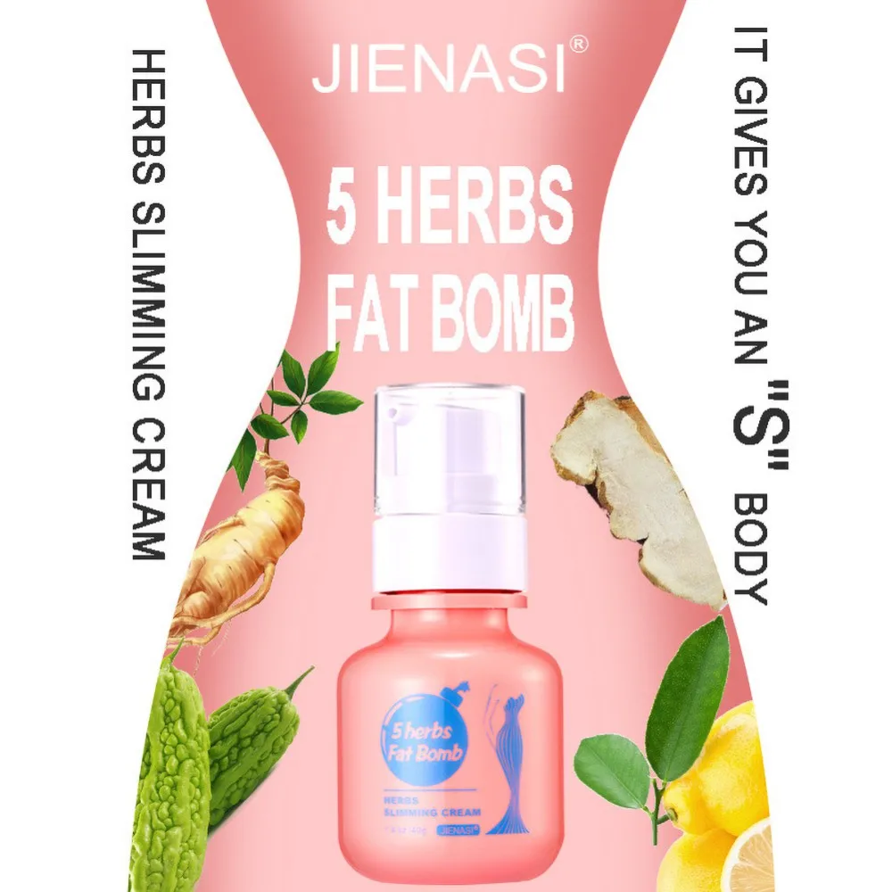 

40g Ginseng Slimming Cream Reduce Cellulite Lose Weight Burning Fat Slimming Cream Body Cream Shapes Body Tightly