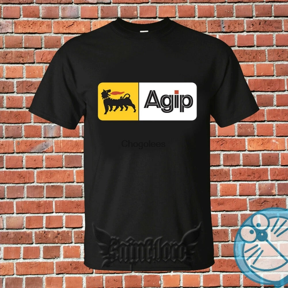 Мужская футболка с логотипом Agip США размер S - XXXL |