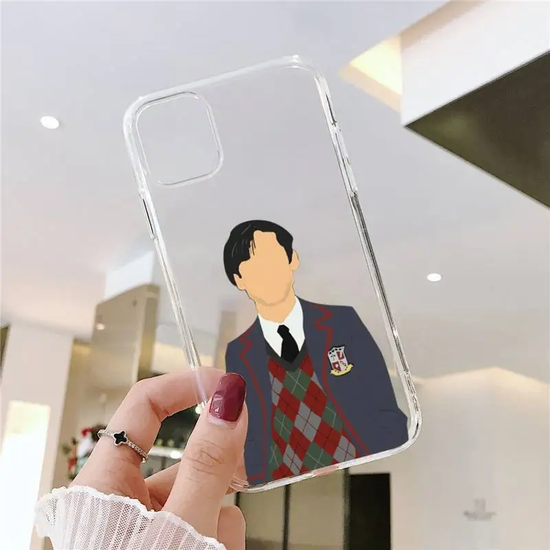 

Fundas Umbrella Academy Phone Case Transparent soft For iphone 5 5s 5c se 6 6s 7 8 11 12 plus mini x xs xr pro max