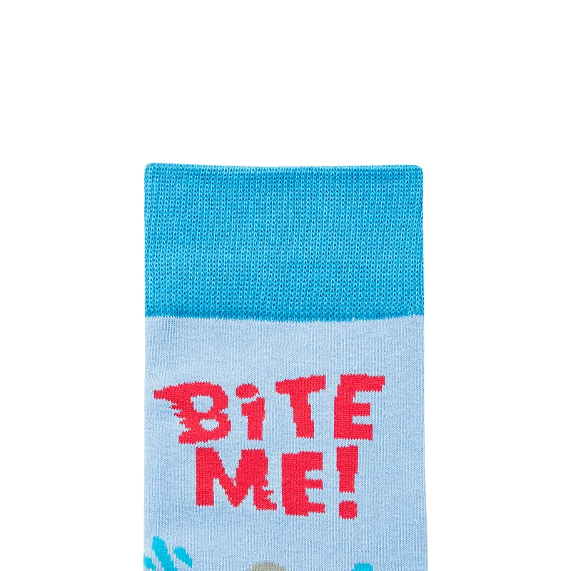 Качественные мужские счастливые носки с листьями белкой божьей коровкой 7 цветов