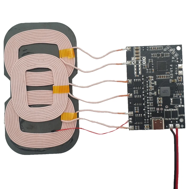 Беспроводное зарядное устройство сделай сам 10 Вт модуль передатчика с тремя