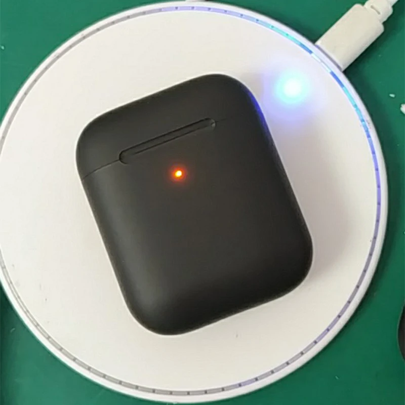 i9000 tws Матовый Черный Супер копия 1:1 Air 2 1536U чип Bluetooth наушники Поддержка ios13 pk i200 i1000 i50000 TWS