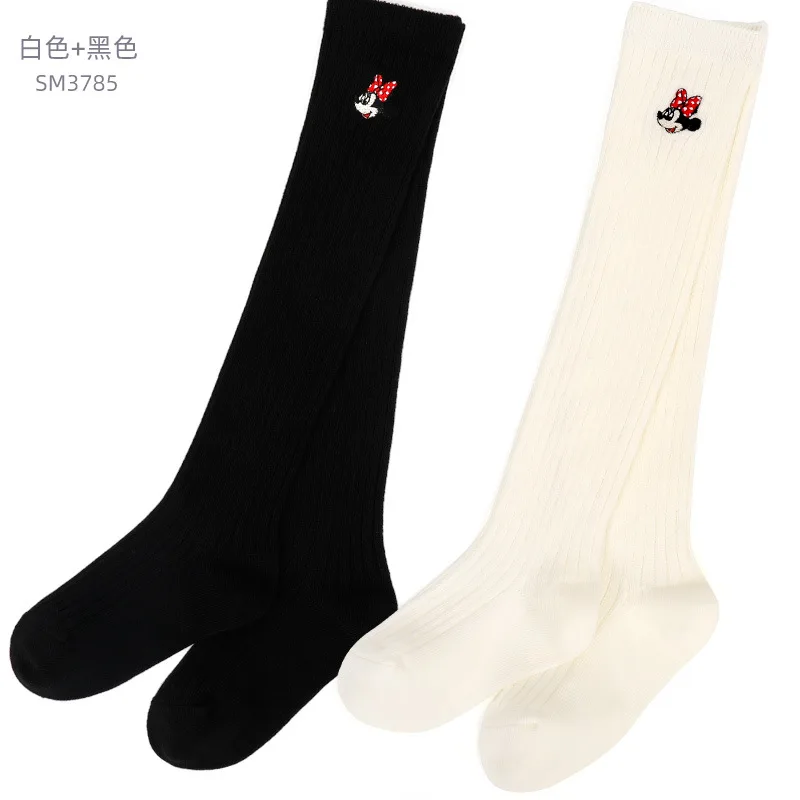 

Original Disney Minnie Girl Socks Over The Knee Children's Socks Baby Long Socks High Socks Leggings Girl