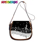 Женская сумка через плечо NOISYDESIGNS, сумка-мессенджерсумка через плечо для гитары и фортепиано