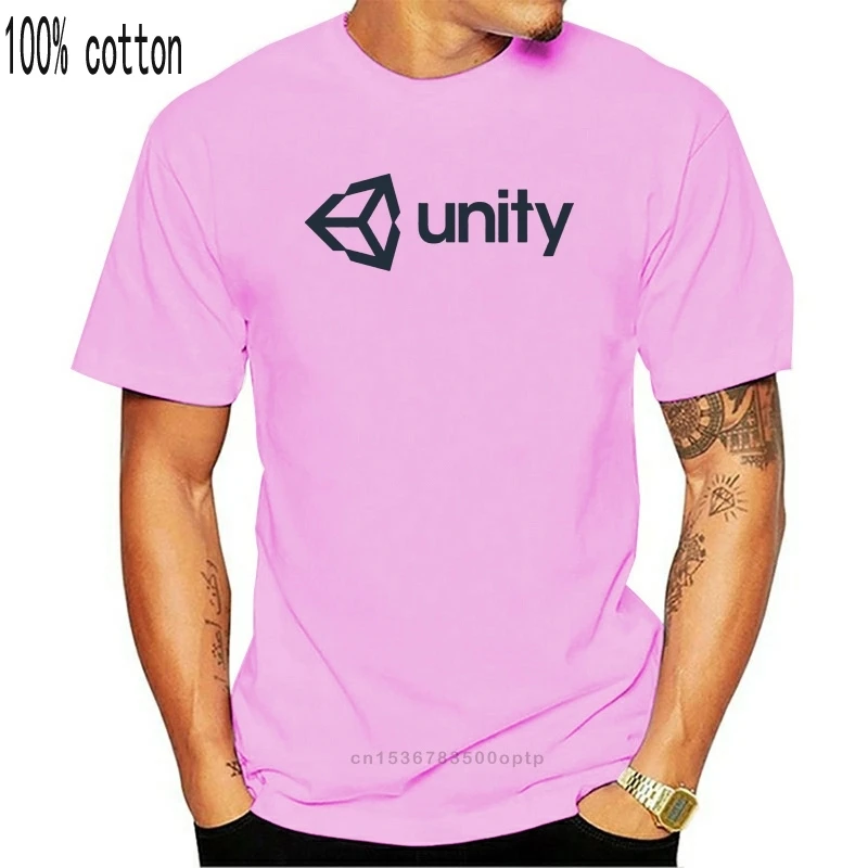 

New Unity T Shirt For Men Round Collar Custom Funny Casual T-Shirt Summer Camiseta Shirt Size S-3xl Slogan High Quality