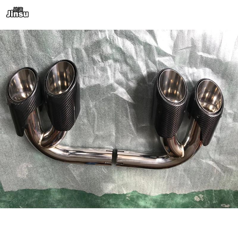 Наконечники выхлопной трубы из углеродного волокна глушитель для Porsche New Cayenne 959