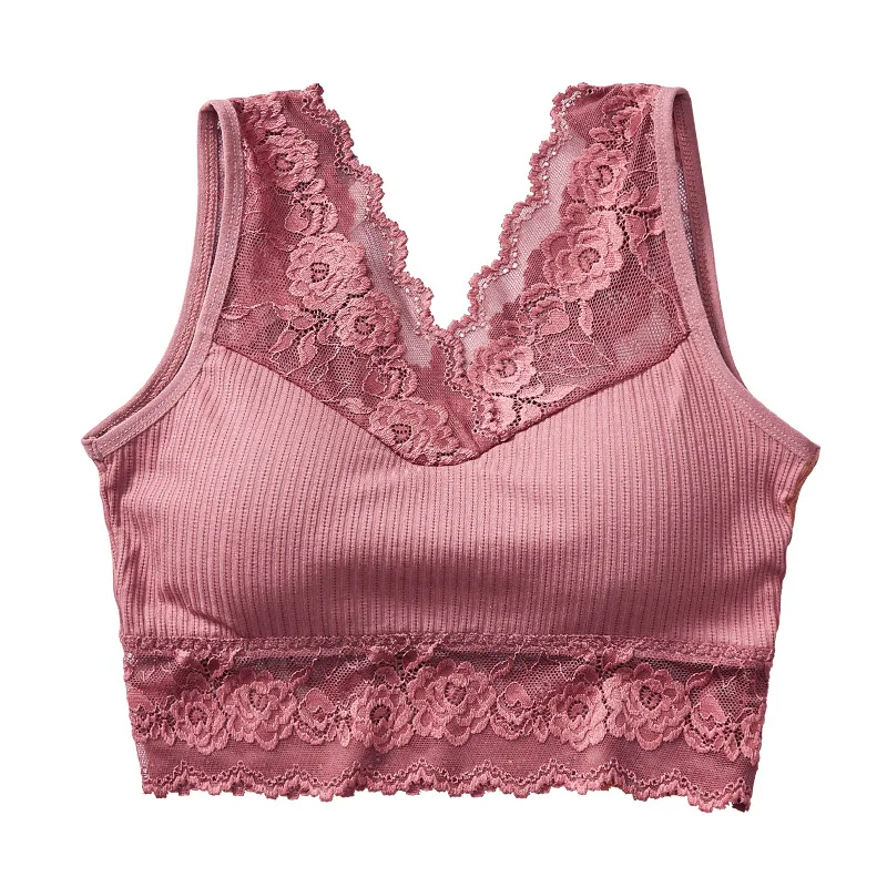 

Новые бюстгальтеры для женщин, нижнее белье, сексуальное кружевное белье, Женский бесшовный топ, бюстгальтер-Бралетт, мягкий с подушечками, ...