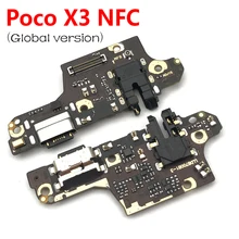 20Pcs/Lot, USB Charging Port Mic Microphone Dock Connector Board Flex Cable For Xiaomi POCO X3 NFC / Poco X3 Pro Repair Parts