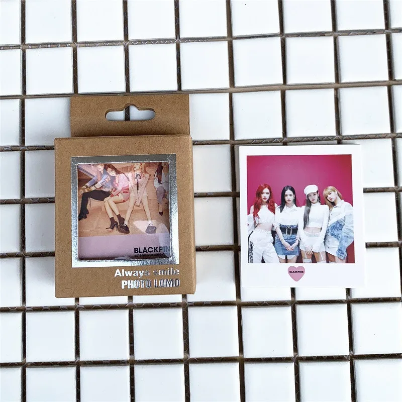Kpop Bangtan Boys Lomo Cards Blackpink Izone Got7 Seventeen Twice фото карты Lomo 40 шт. маленькие карты с зажимами и веревкой