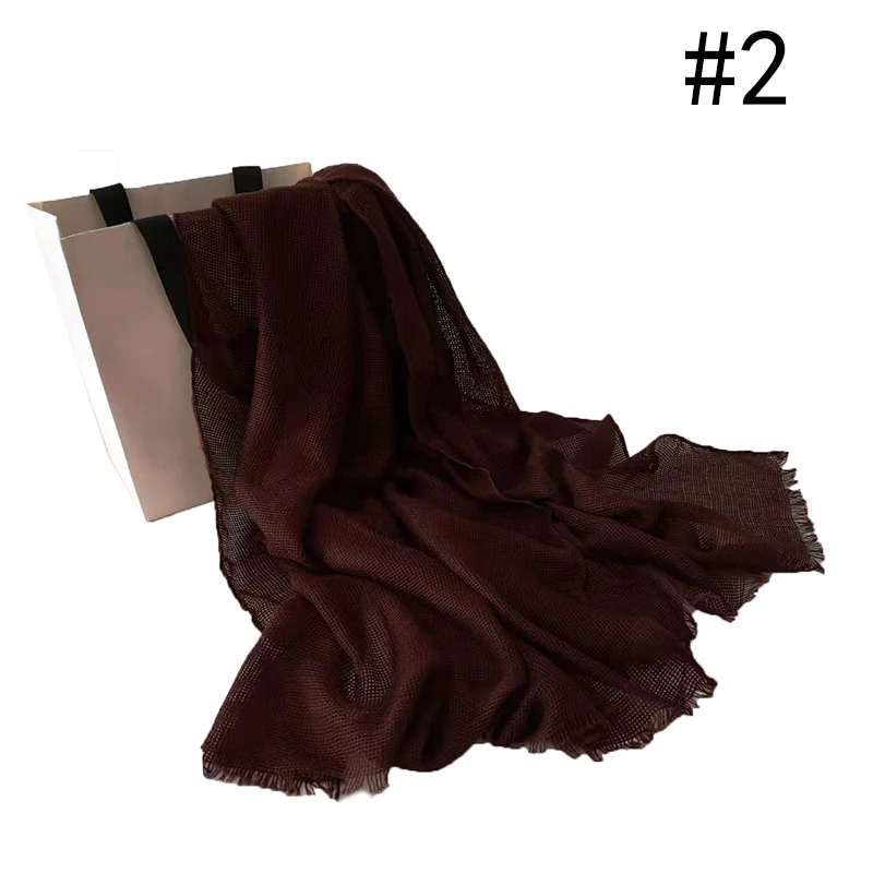 Fashion new bandana viscose shawls winter warm scarf solid fringe shawl muslim hijab women scarf wraps fast shipping 10pcs\lot