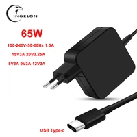 65w charger type c 45w usb c type c phone laptop charger power adapter for yoga 5 pro x1 b9440ua ux390 toshib tecra x40 d notebo