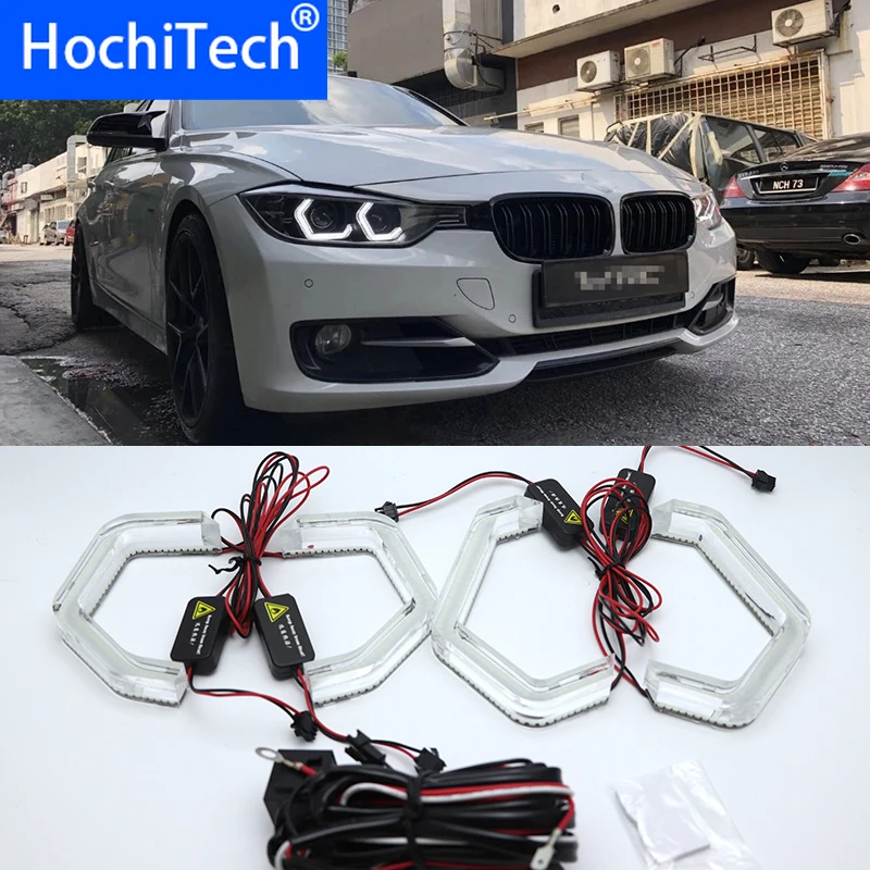 Белый кристалл ангельские глазки наборы знаковых M4 Стиль Дневной светильник DRL