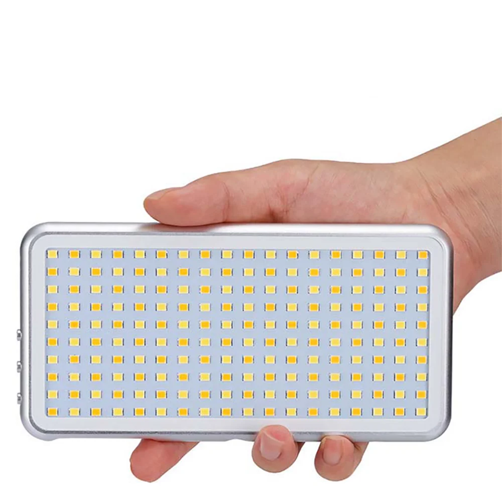 Ультра карманный светодиодный видео светильник с 12 RGB цветным фильтром Vlog