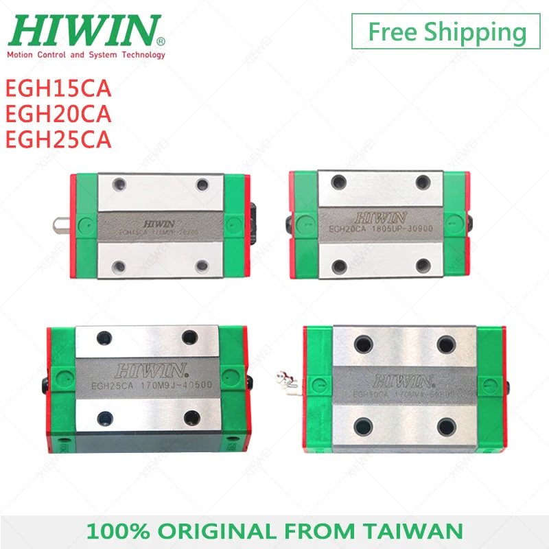 Бесплатная доставка 100% оригинал HIWIN EGH15CA EGH20CA EGH25CA EGH30CA линейная узкоблочная